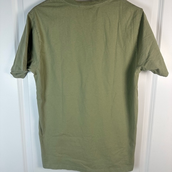 All Saints Olive Unisex Short Sleeve Tee - Picture 8 of 8